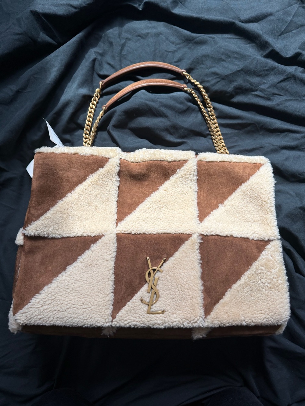 Saint Laurent Jamie Shearling Bag